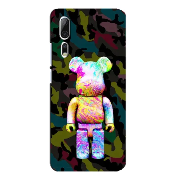 Чехол с принтом «Яркий Bearbrick» для ZTE Axon 10 Pro