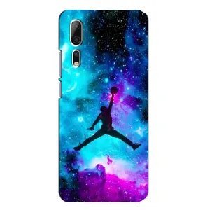 Чохли для ZTE Axon 10 Pro - з картинкою JORDAN (AlphaPrint) (Яскравий Джордан)