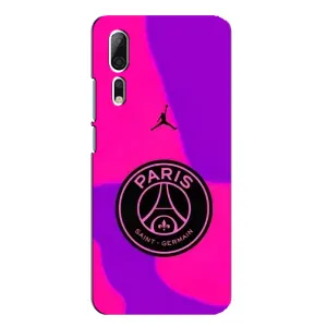 Чохли PSG для ZTE Axon 10 Pro (AlphaPrint) (яскравий ПСЖ)