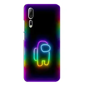 Чохли Амонг Ас для ZTE Axon 10 Pro (AlphaPrint) (Яскравий скін)