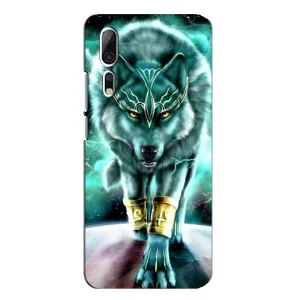 Защитные чехлы для Аксон 10 Про (AlphaPrint) (ХИТ продаж) ВОЛК