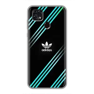 Чехлы Адидас для ZTE Blade 20 Smart (AlphaPrint) (Адидас с полосами)