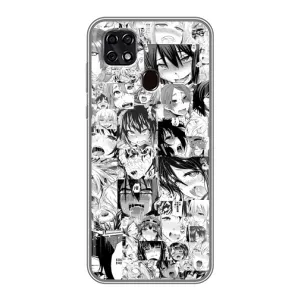 Чохол з принтом «Ahegao manga» для ZTE Blade 20 Smart