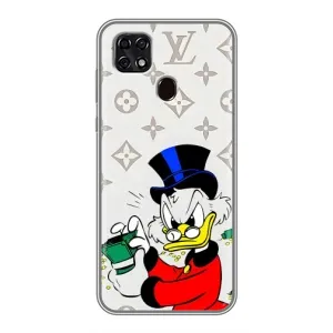 Чехлы для ZTE Blade 20 Smart - Скрудж МакДак Louis Vuitton (PREMIUMPrint) (Баксы Скрудж)