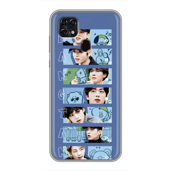 Чехол с принтом «Bangtan» для ZTE Blade 20 Smart
