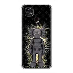 Чехлы для ZTE Blade 20 Smart - Bearbrick Louis Vuitton (PREMIUMPrint) (Bearbrick LV)