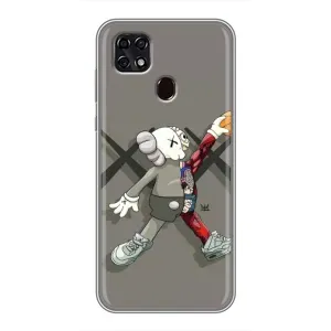 Чехлы для ZTE Blade 20 Smart - Bearbrick Louis Vuitton (PREMIUMPrint) (Беарбрик Джордан)