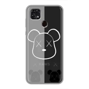 Чехлы для ZTE Blade 20 Smart - Bearbrick Louis Vuitton (PREMIUMPrint) (БеарБрик глаза)