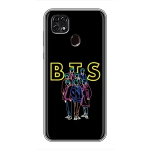Чехол с принтом «BTS стайл» для ZTE Blade 20 Smart