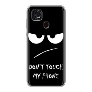 Чехол с принтом «Dont Touch» для ZTE Blade 20 Smart
