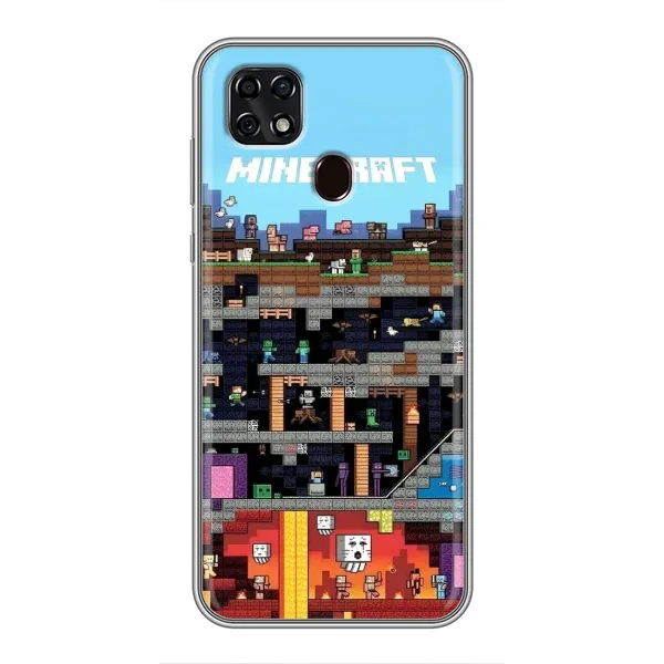 Чехол с принтом «фон Minecraft» для ZTE Blade 20 Smart Чехол с принтом «фон Minecraft» для ZTE Blade 20 Smart