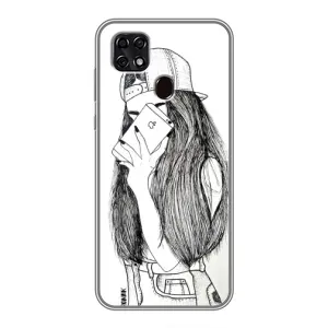 Чехол с печатью для ZTE Blade 20 Smart - (Мода) (AlphaPrint)