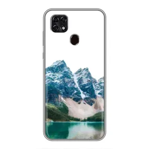 Силиконовый чехол с КАРТИНКАМИ лето для ZTE Blade 20 Smart (AlphaPrint) (Гори)