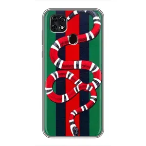 Чехол с принтом «Gucci змия» для ZTE Blade 20 Smart