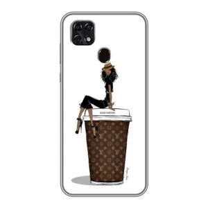 Чехлы Луи Витон для ZTE Blade 20 Smart (AlphaPrint - LOUIS VUITTON) (кофе LOUIS VUITTON)