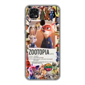 Чехол Зоотрополіс на ZTE Blade 20 Smart (Постер Зверополис)