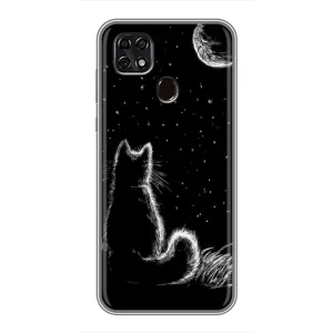 Чехол с принтом для ZTE Blade 20 Smart (AlphaPrint) Модные коты