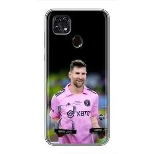 Чехол с принтом «Кубки Месси» для ZTE Blade 20 Smart