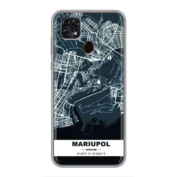 Чохол з принтом «Маріуполь» для ZTE Blade 20 Smart