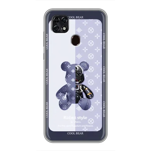 Чохол з принтом «Медведик LV» для ZTE Blade 20 Smart