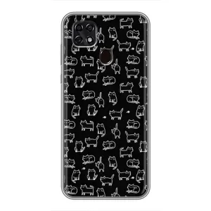 Чехол с принтом «Меленькие котики» для ZTE Blade 20 Smart