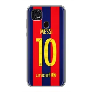 Чехол с принтом «Messi Barca 10» для ZTE Blade 20 Smart