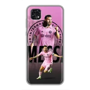 Чехол с принтом «Messi Miami» для ZTE Blade 20 Smart