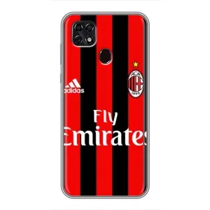 Чехлы для ZTE Blade 20 Smart (VPrint) - Футбольные клубы (Milan)