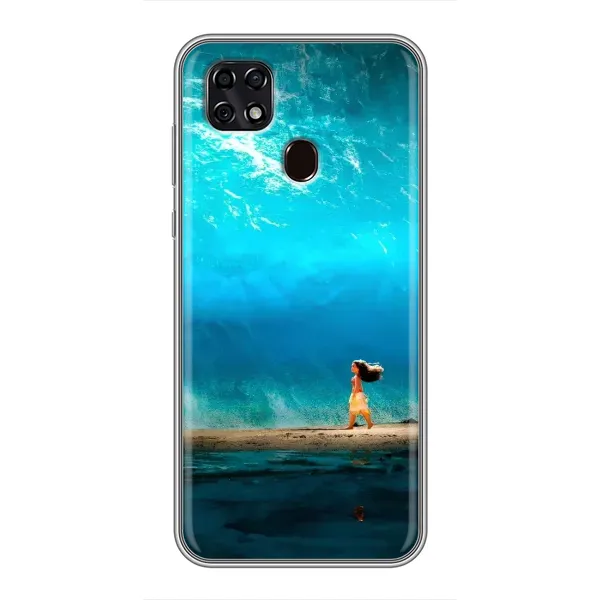 Чохол з принтом «Океан Моана» для ZTE Blade 20 Smart