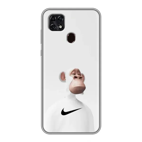 Чехол с принтом «обезьяна NFT Nike» для ZTE Blade 20 Smart