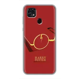 Чехол с принтом «очки Гарри» для ZTE Blade 20 Smart