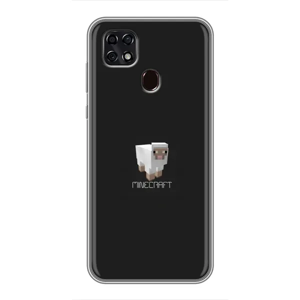 Чехол с принтом «Овечка Майнкрафт» для ZTE Blade 20 Smart Чехол с принтом «Овечка Майнкрафт» для ZTE Blade 20 Smart