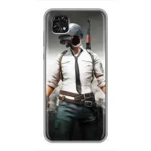 Чехол PUBG для ЗТЕ Блейд 20 Смарт (AlphaPrint)