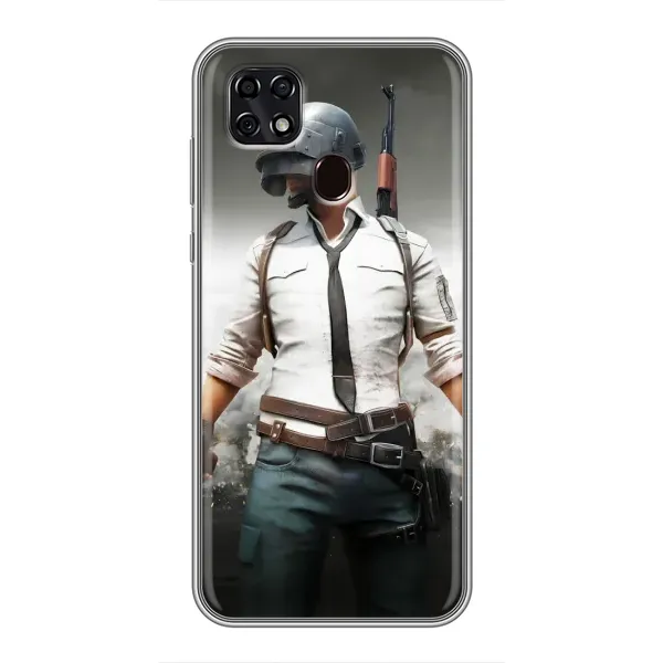 Чехол с принтом «Пабг мен» для ZTE Blade 20 Smart Чехол с принтом «Пабг мен» для ZTE Blade 20 Smart