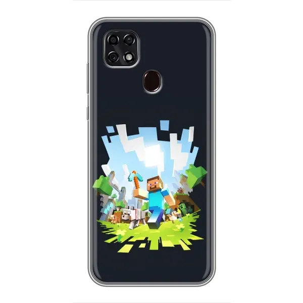 Чехол с принтом «персонажи Minecraft» для ZTE Blade 20 Smart Чехол с принтом «персонажи Minecraft» для ZTE Blade 20 Smart