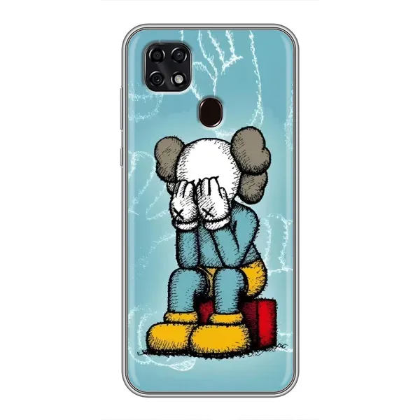Чохол з принтом «Плач Bearbrick» для ZTE Blade 20 Smart