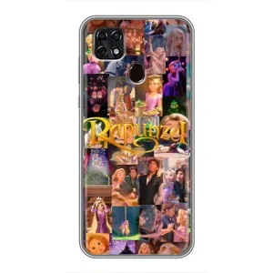 Чехол Рапунцель для ZTE Blade 20 Smart (Коллаж Рапунцель)
