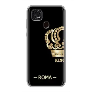 Чехлы для ZTE Blade 20 Smart (VPrint) - Футбольные клубы (Roma)