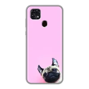Чехлы с собаками для ZTE Blade 20 Smart (VPrint) (Смешная собака)