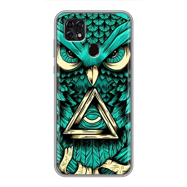 Чохол з принтом «Сова з оком» для ZTE Blade 20 Smart Чохол з принтом «Сова з оком» для ZTE Blade 20 Smart