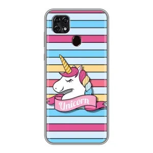 Чехол для ЗТЕ Блейд 20 Смарт - (Единорожки - Новинки) (AlphaPrint) (Unicorn)