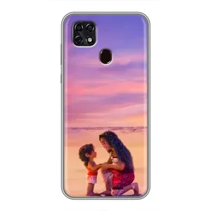 Чехол с мультфильмом Моана ZTE Blade 20 Smart (Маленькая Ваяна)