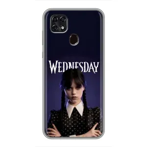 Чехлы Венсдей на ZTE Blade 20 Smart Уэнсдей (AlphaPrint) (Wednesday)