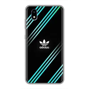 Чохли Адидас для ZTE Blade A3 (2020) (AlphaPrint) (Адідас з полосами)