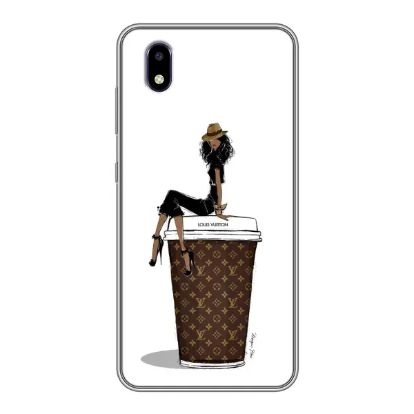 Чехол с принтом «кофе LOUIS VUITTON» для ZTE Blade A3 (2020)