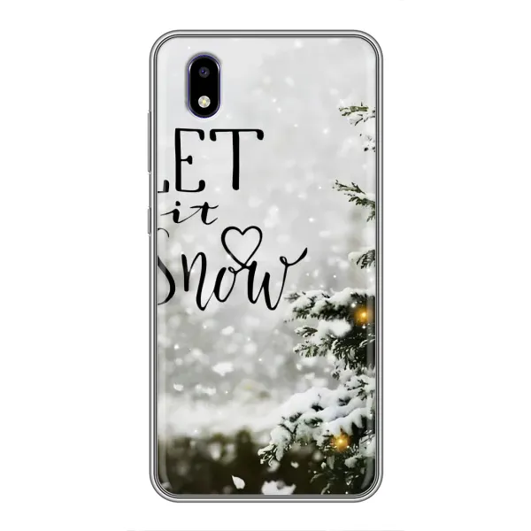 Чехол с принтом «Let it snow» для ZTE Blade A3 (2020) Чехол с принтом «Let it snow» для ZTE Blade A3 (2020)