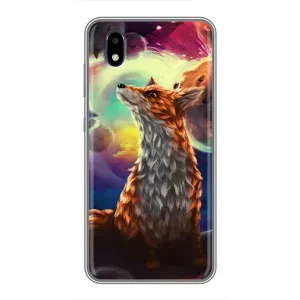 Чехлы с картинкой Лисички для ZTE Blade A3 (2020) (VPrint) (Лисица в космосе)