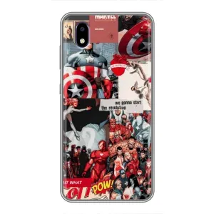 Чохол МАРВЕЛ для ZTE Blade A3 (2020) (AlphaPrint) (Марвел Комикс)
