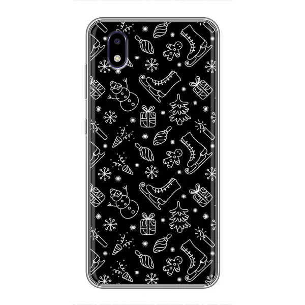 Чехол с принтом «Новогодний фон» для ZTE Blade A3 (2020) Чехол с принтом «Новогодний фон» для ZTE Blade A3 (2020)