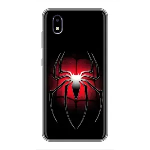 Чехол с человеком пауком для ZTE Blade A3 (2020) - (AlphaPrint)